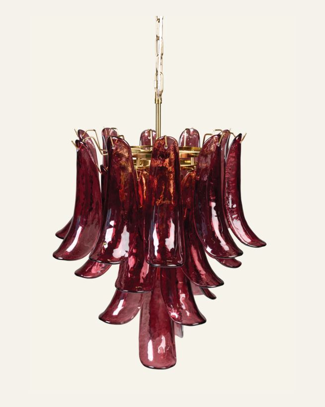 Deckenleuchte Burgund - ø45x55 cm Burgund - 1