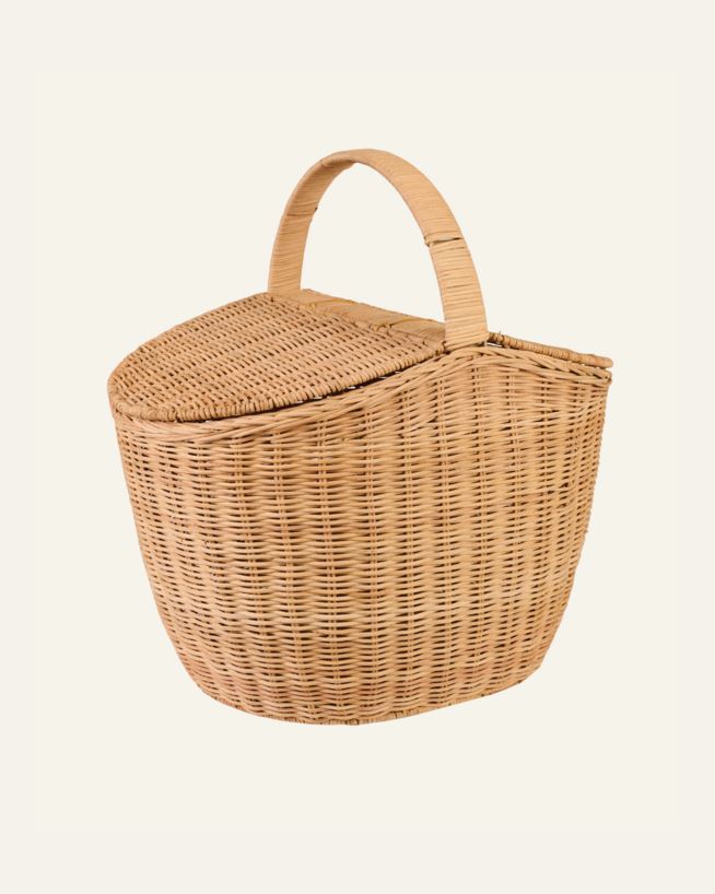 Picknickkorb Natur - 42x31x43 cm Natur - 1