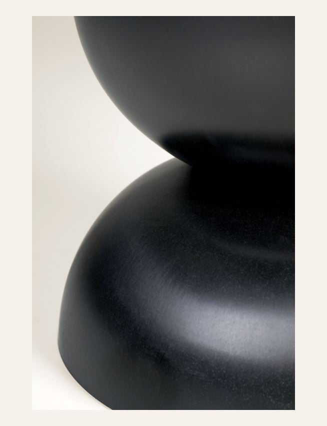Outdoor-Blumentopf Schwarz - 2