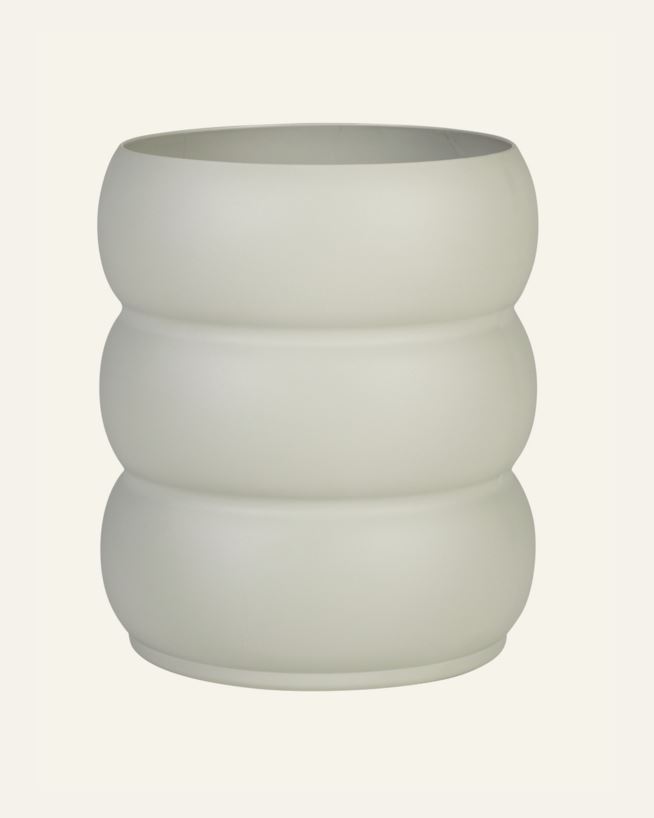 Outdoor-Blumentopf Grau-Grün - ø33,5x42,5 cm Grau-Grün - 1