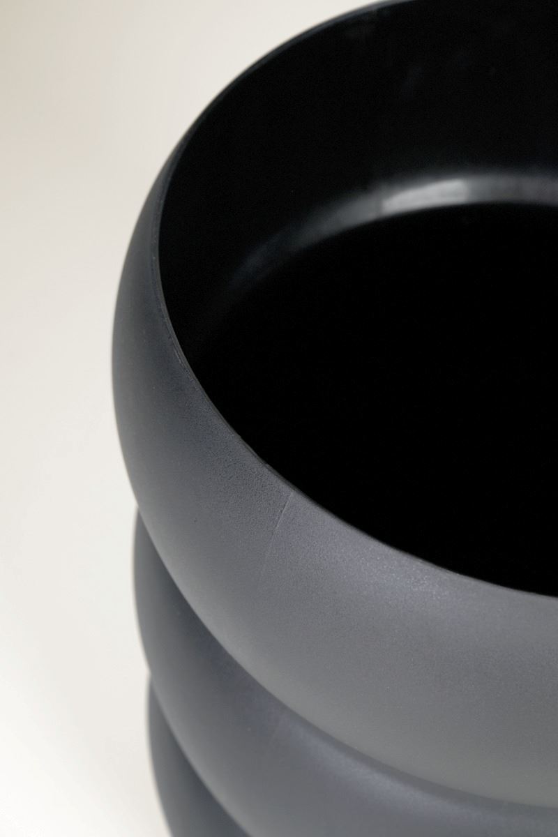 Outdoor-Blumentopf Schwarz - 2