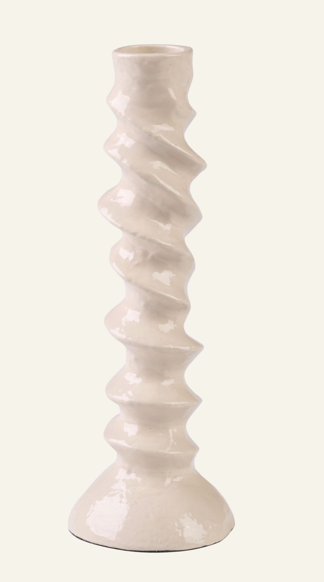 Kerzenständer Beige - 2