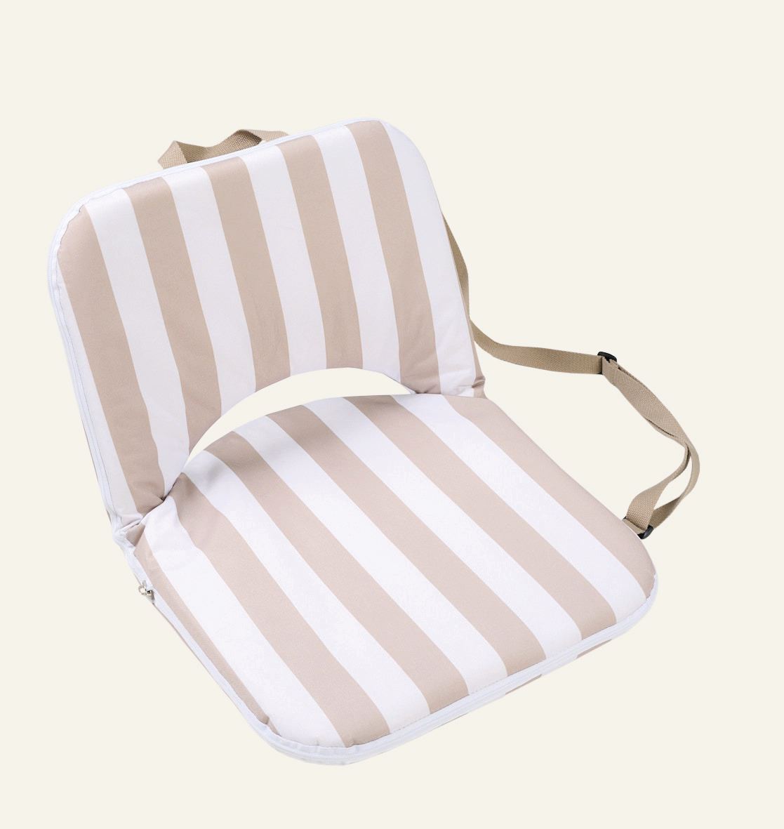 Klappbarer Liegestuhl für den Strand Beige - 42,5x65 cm Beige - 1