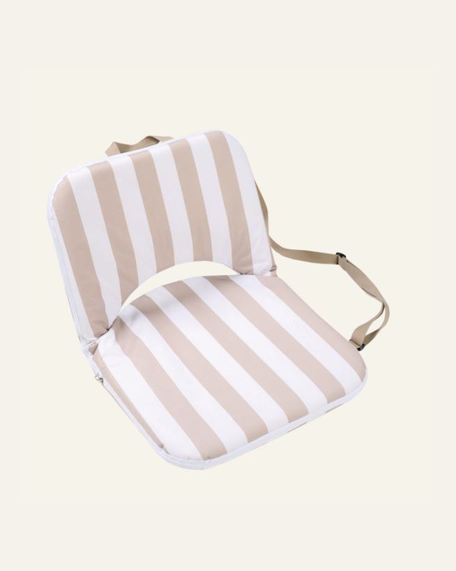 Klappbarer Liegestuhl für den Strand Beige - 42,5x65 cm Beige - 1
