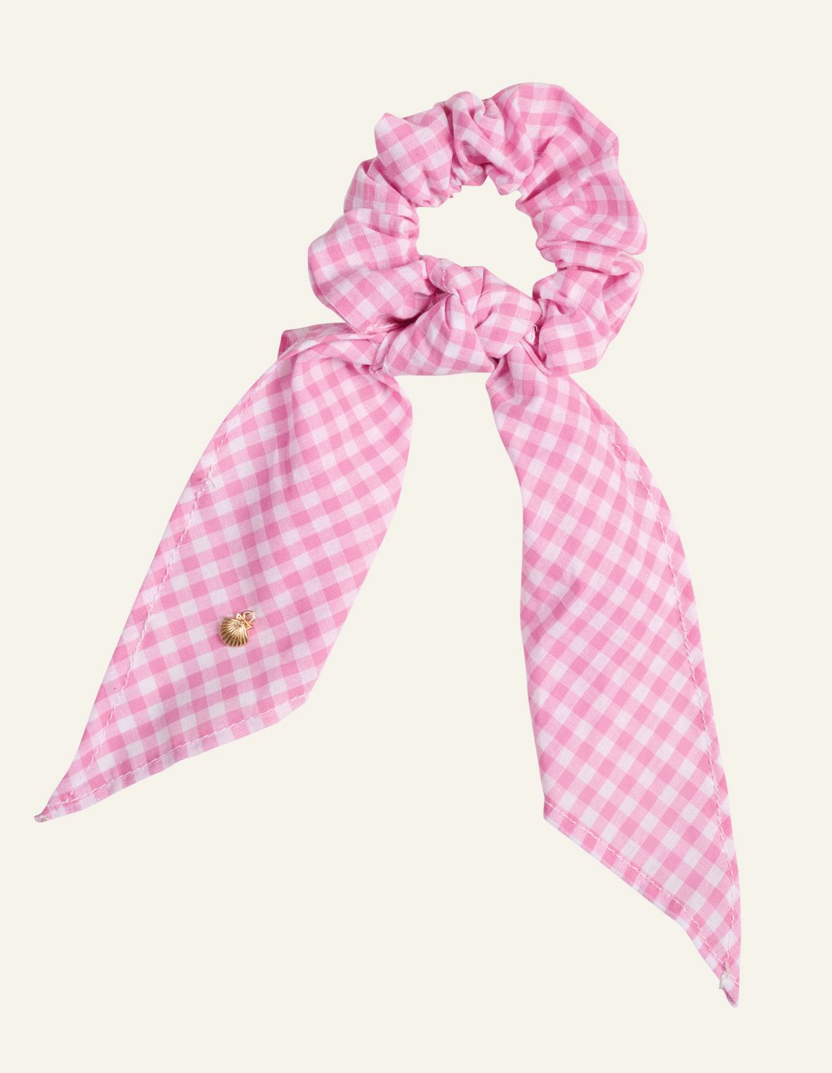 Schrunchie Rosa - ø6,5 cm Rosa - 1
