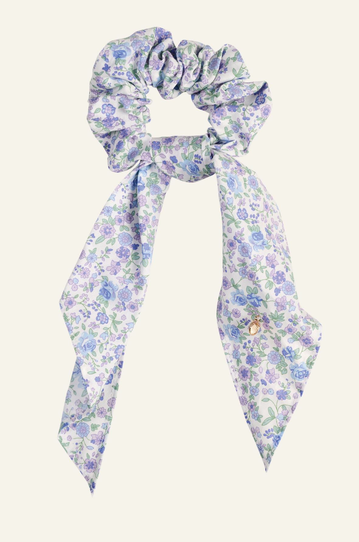 Schrunchie Blau - ø6,5 cm Blau - 1