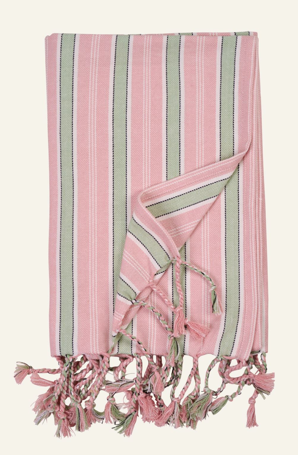 Strandtuch Rosa - 75x150cm Rosa - 1