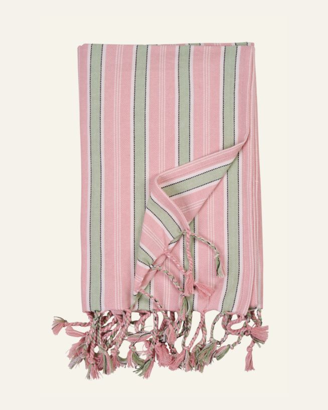 Strandtuch Rosa - 75x150cm Rosa - 1