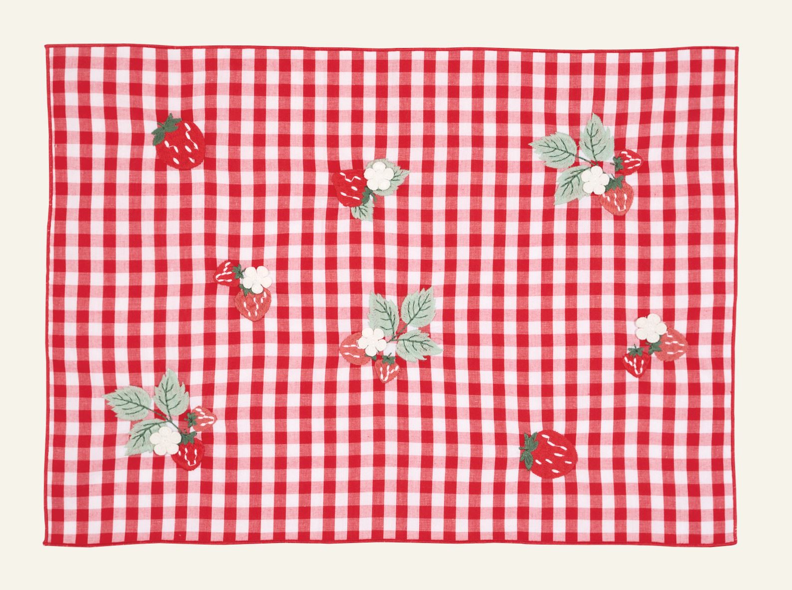 Platzset Rot - 33x45 cm Rot - 1