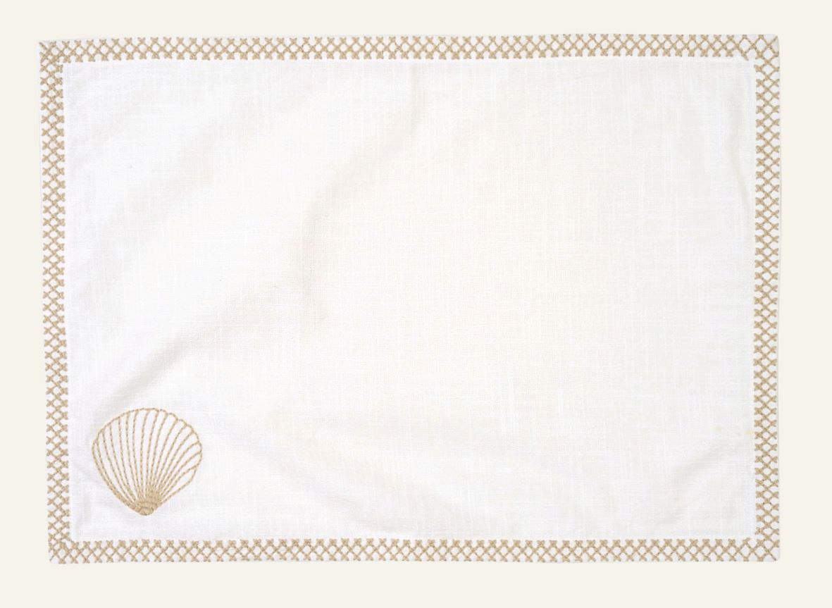 Platzset Weiß - 33x45 cm Weiß - 1