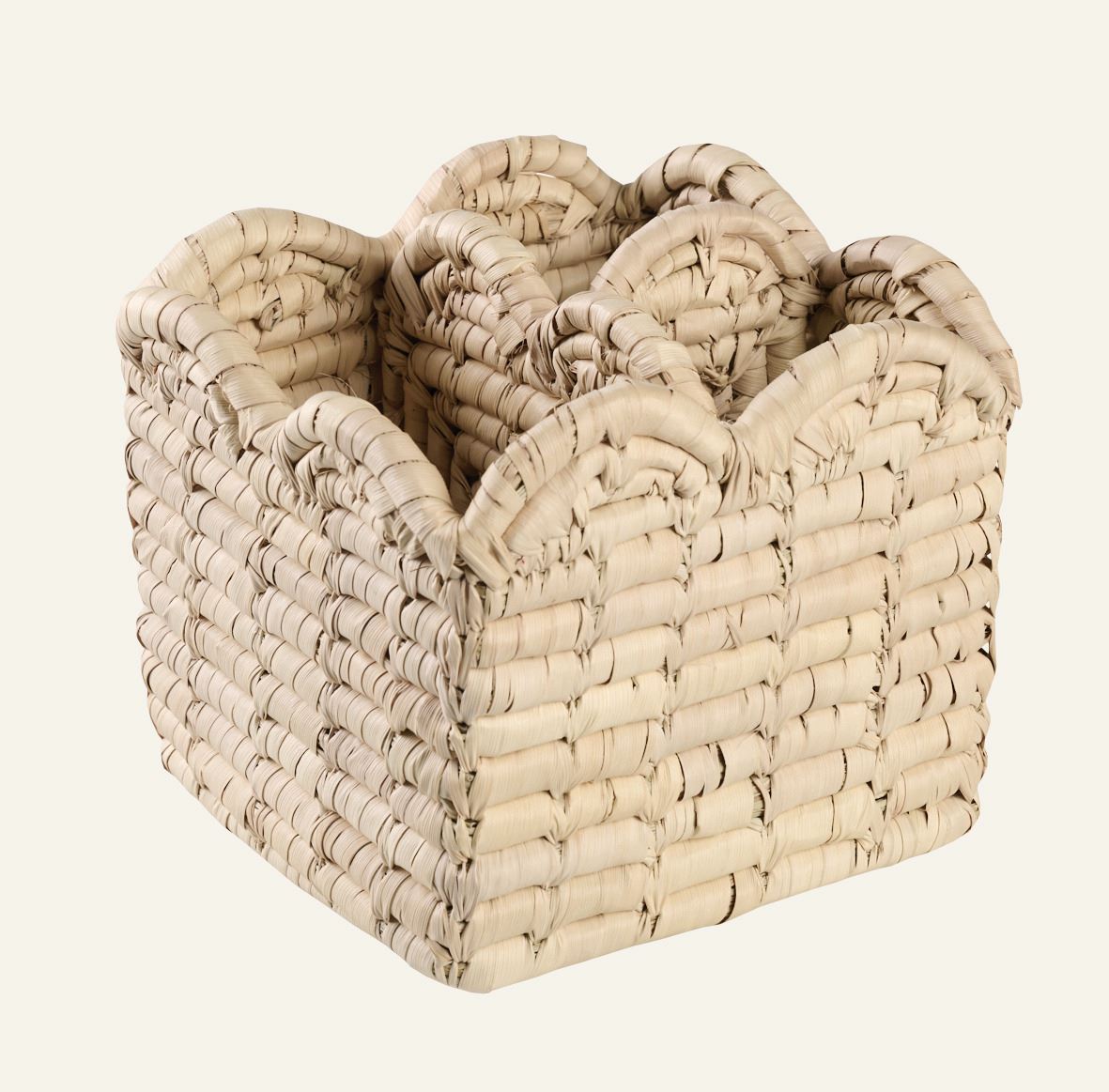 Besteckkorb Natur - 15x15x13 cm Natur - 1