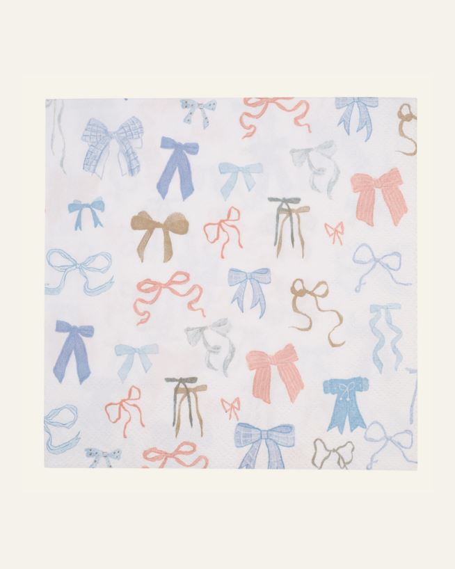 Papierservietten Multi/Blue - 33x33 cm Multi/Blue - 1