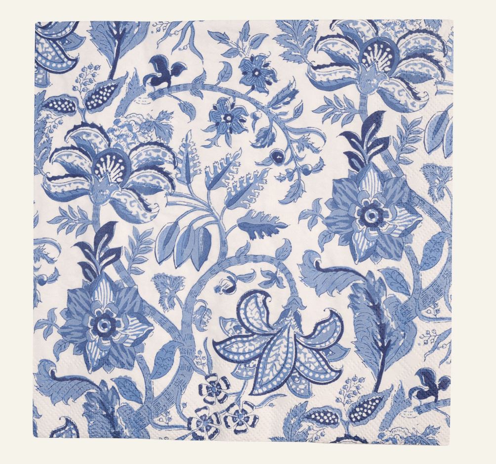 Servietten Multi/Blue - 40x40 cm Multi/Blue - 1
