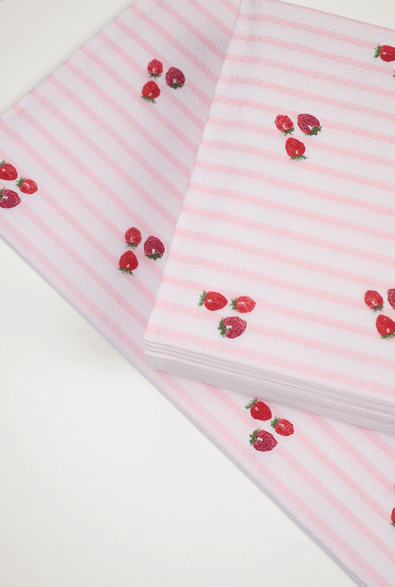 Buffetservietten Multi/Pink - 2