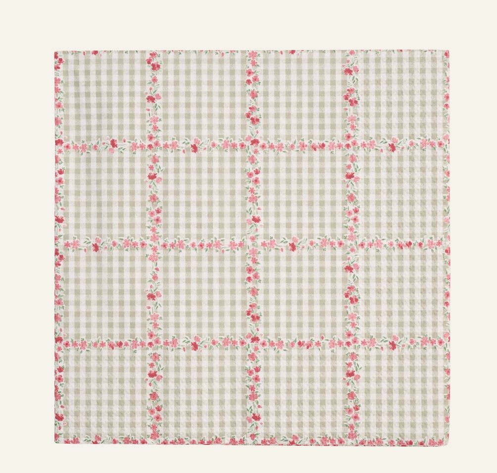 Papierservietten Multi/Pink - 33x33 cm Multi/Pink - 1