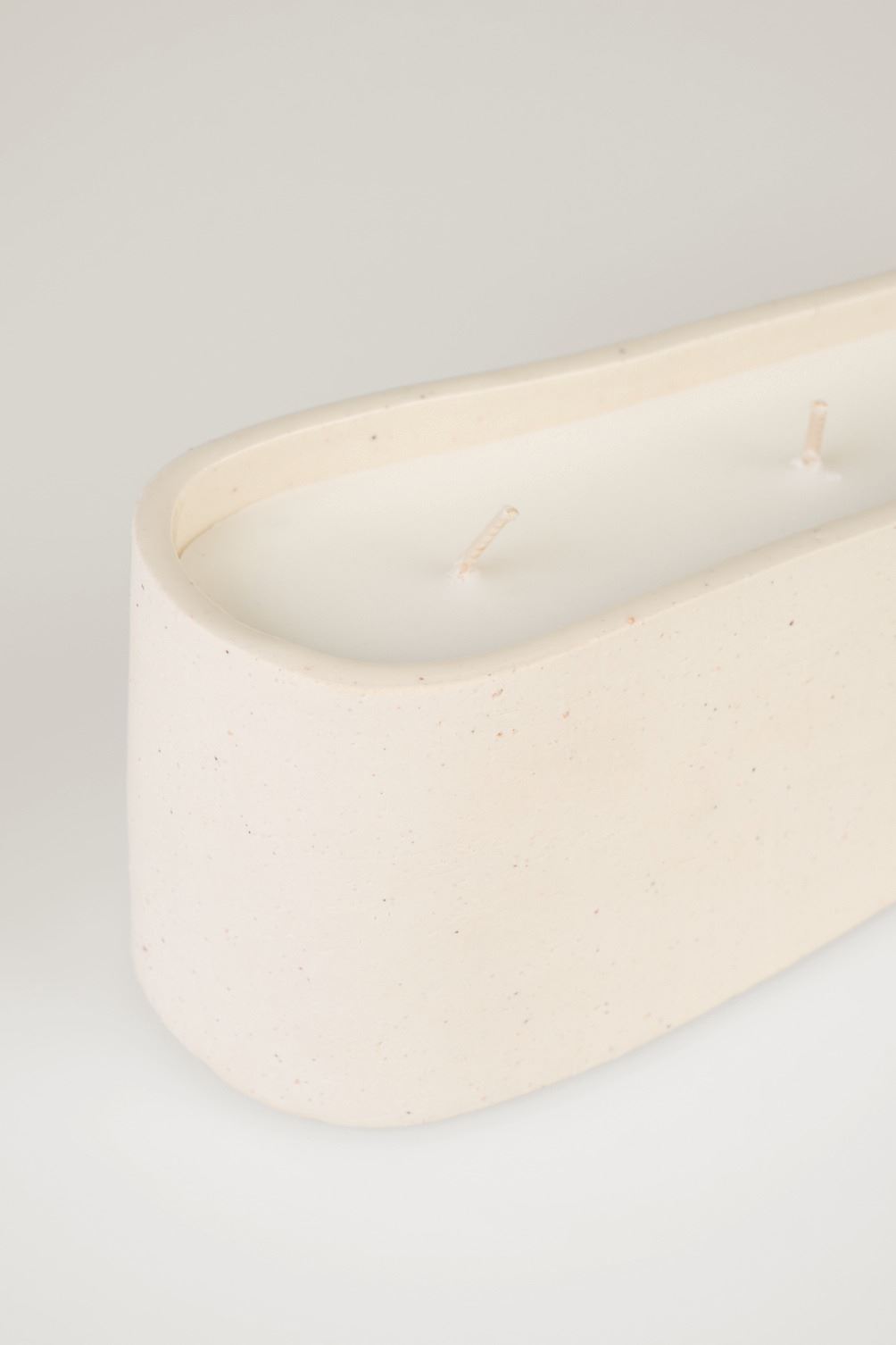 Dekorative Kerze Beige - 4