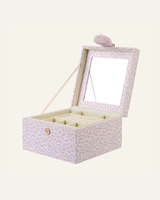 Schmuckkästchen Rosa - 20x20 cm Rosa - 1