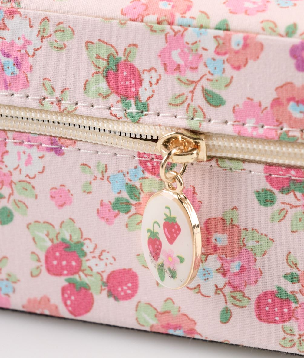 Schmuckkästchen mit Reißverschluss Rosa - 2