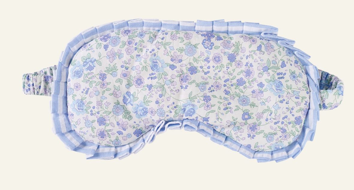 Schlafmaske Blau - 9x20 cm Blau - 1