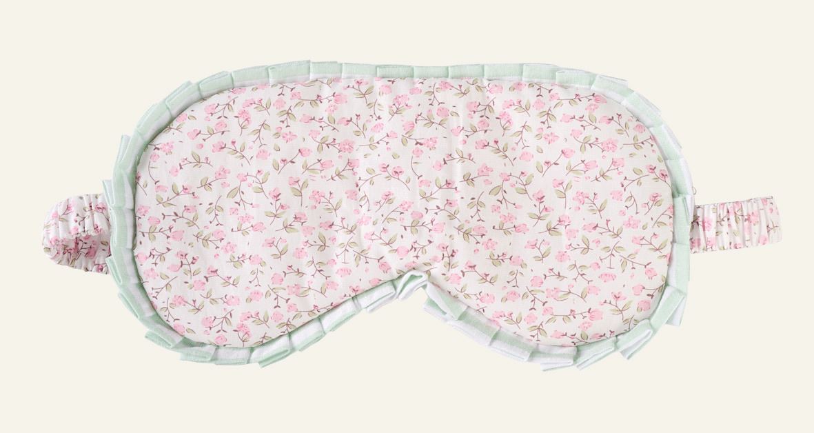 Schlafmaske Rosa - 9x20 cm Rosa - 1