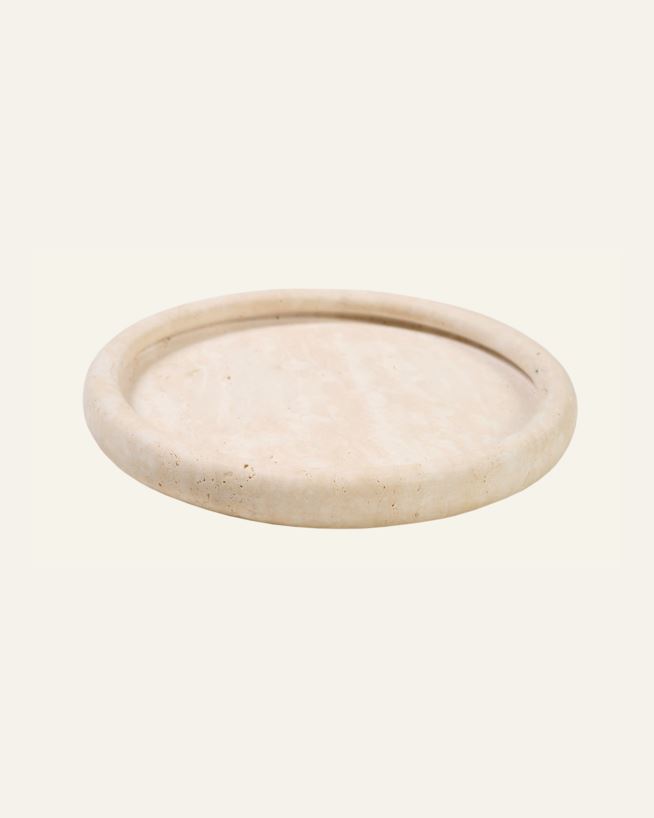 Servierteller Beige - 25,8x25,8x3 cm Beige - 1