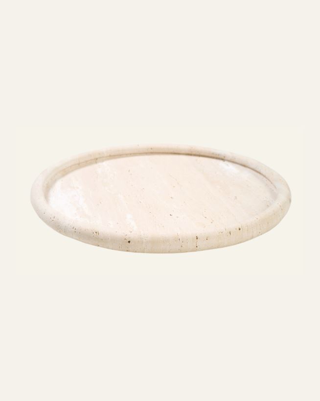 Servierteller Beige - 25,8x25,8x3 cm Beige - 1