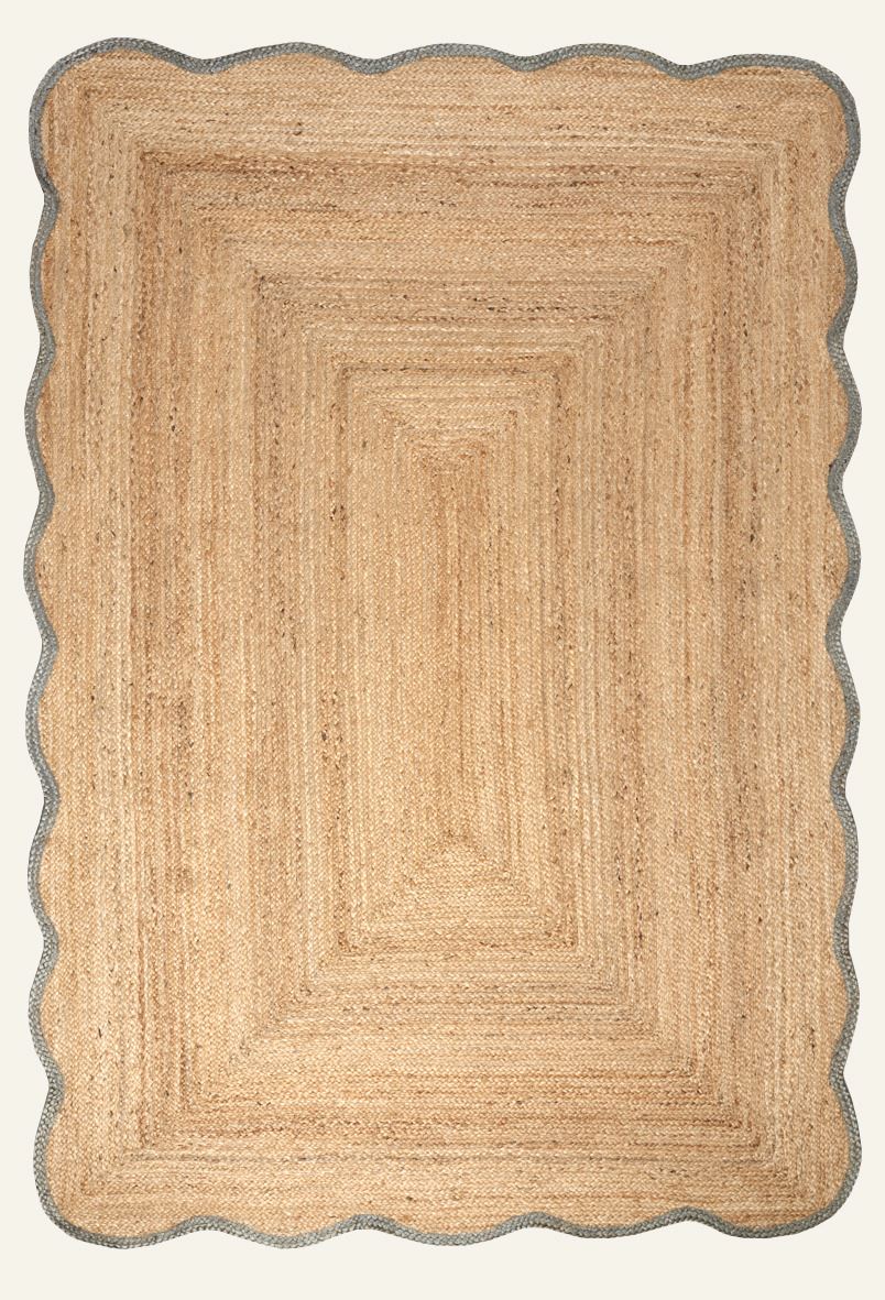 Jute-Teppich Olivengrün - 160x230 cm Olivengrün - 1
