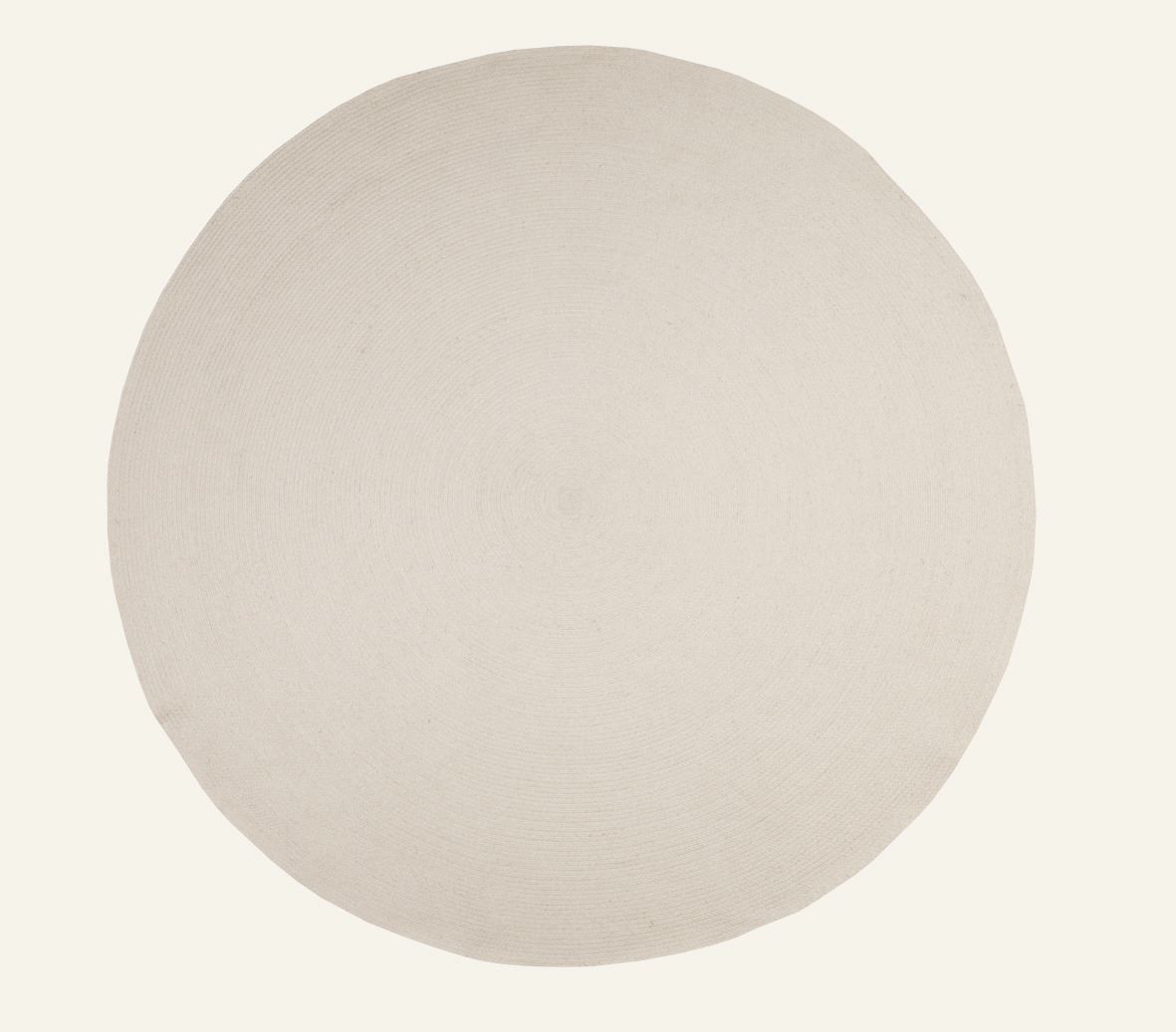 Teppich Offwhite - ø200 cm Offwhite - 1