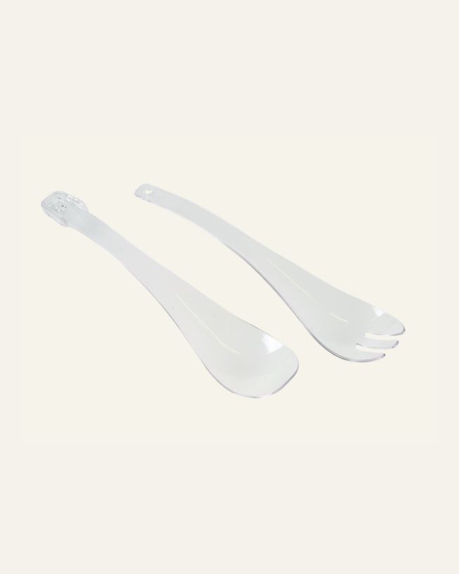 Salatbesteck Transparent - 30,8x6,5 cm Transparent - 1
