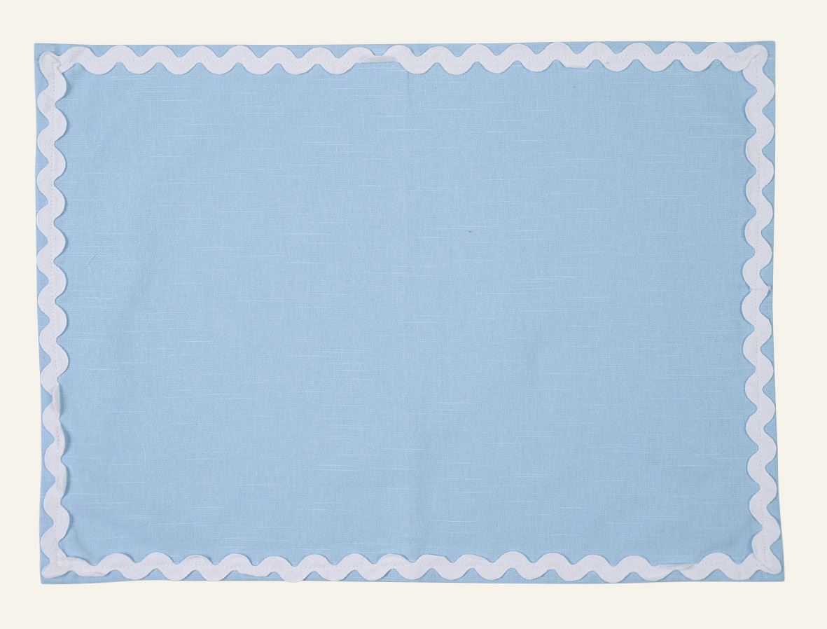 Platzset Hellblau - 33x45 cm Hellblau - 1