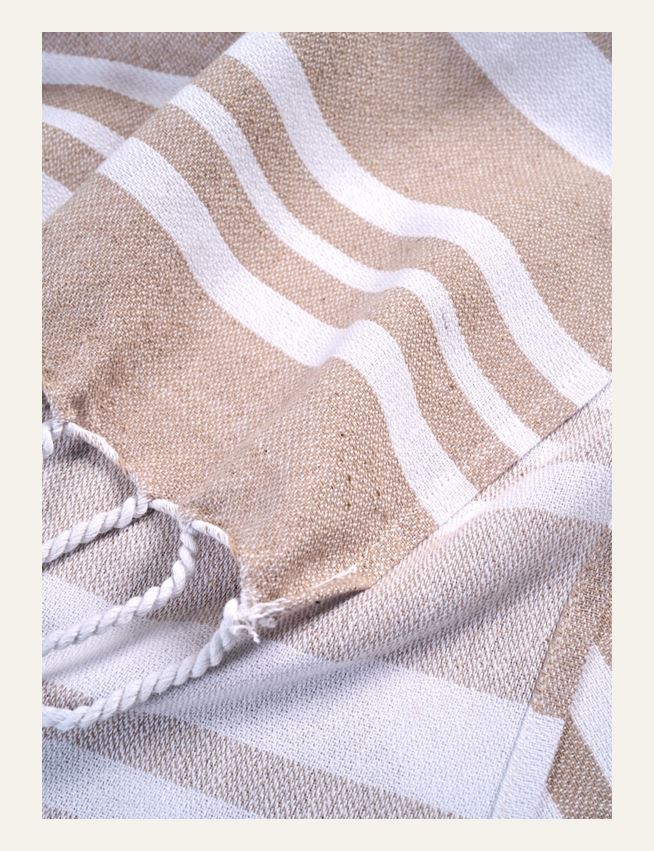 Strandtuch Beige - 2