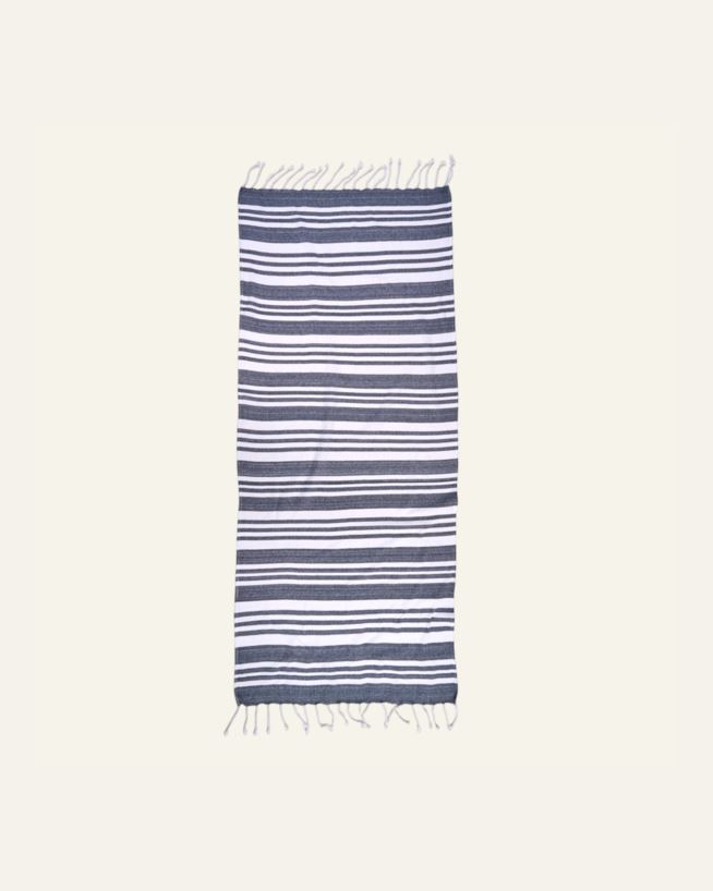 Strandtuch Blau - 80x170 cm Blau - 1