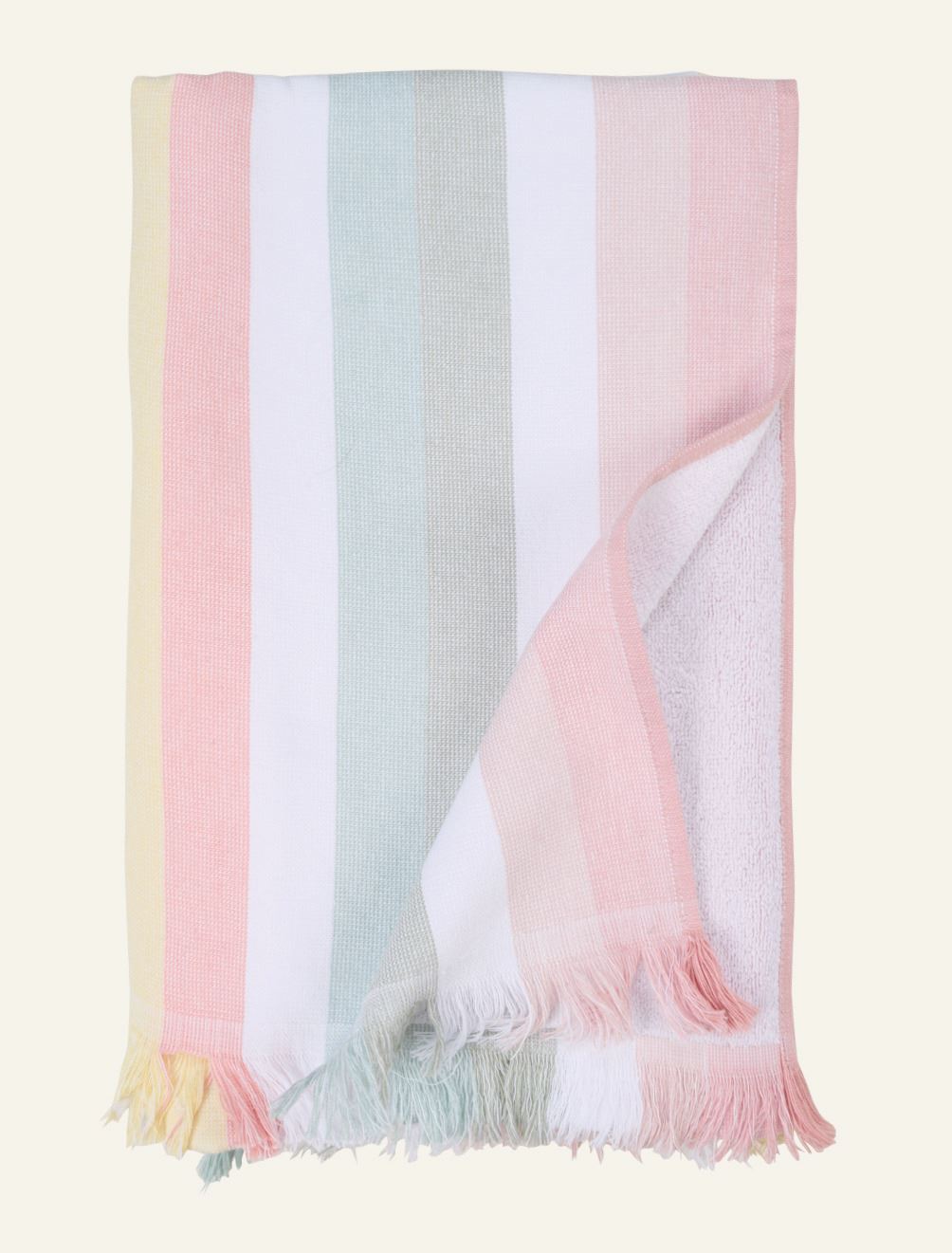 Strandtuch Multi/Pink - 75x150cm Multi/Pink - 1