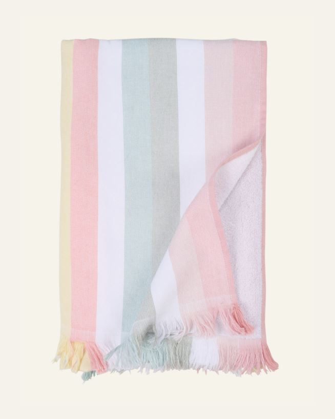 Strandtuch Multi/Pink - 75x150cm Multi/Pink - 1