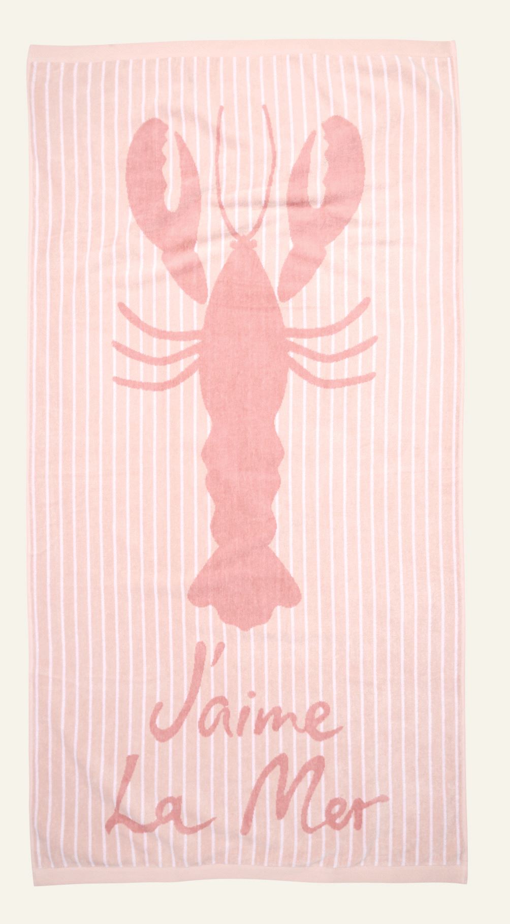 Strandtuch Multi/Pink - 75x150 cm Multi/Pink - 1