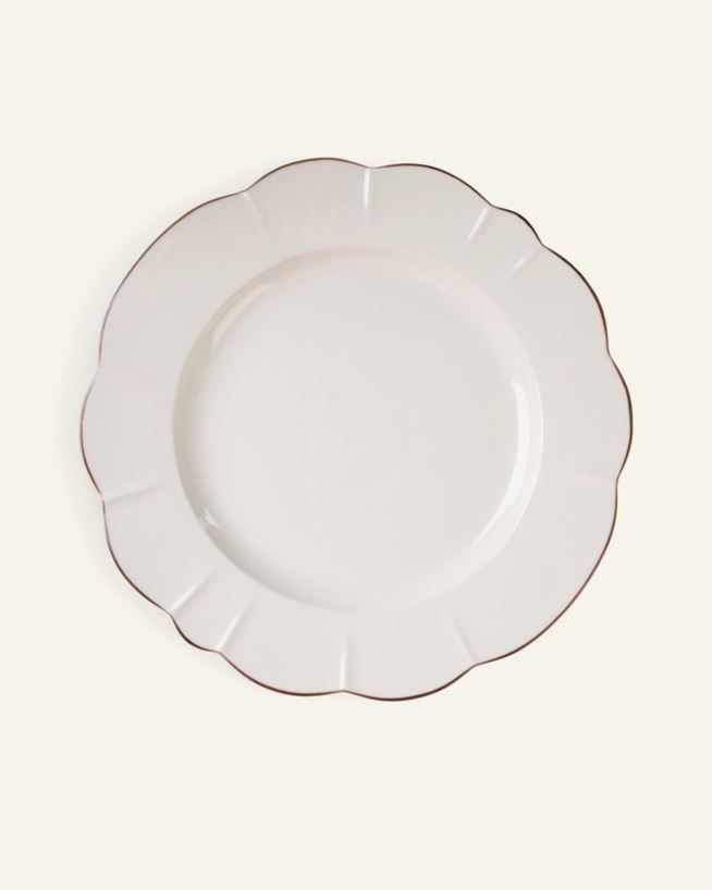 Teller Braun - ø26,3 cm Braun - 1