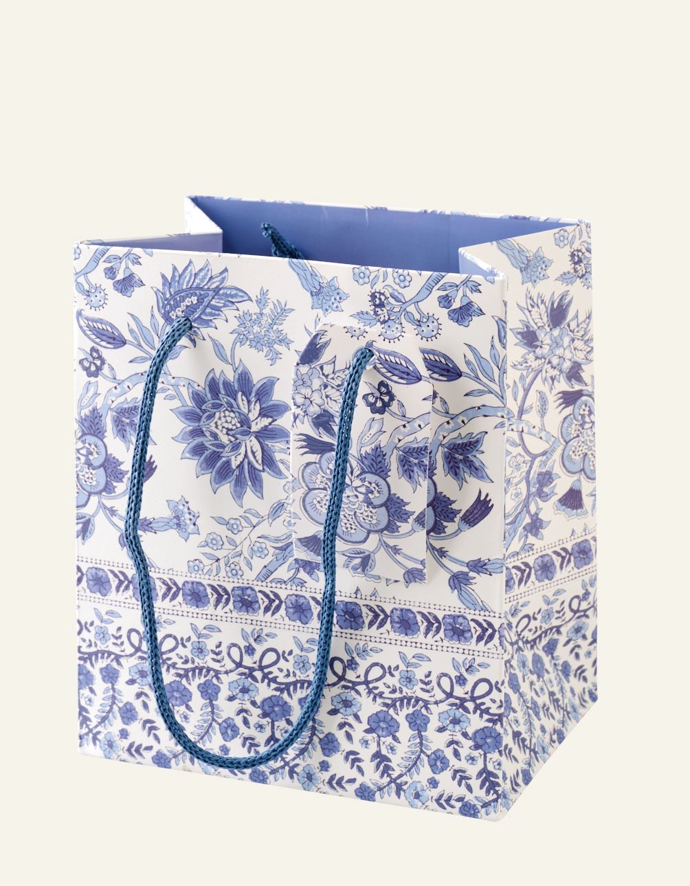 Geschenktüte Multi/Blue - 13x15x9 cm Multi/Blue - 1