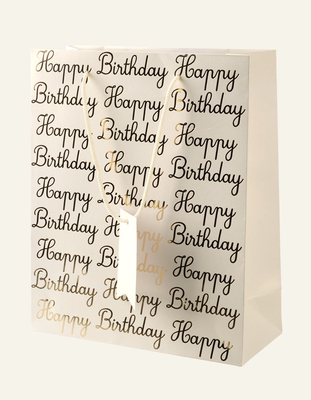 Geschenktüte Multi Offwhite - 24x29x10 cm Multi Offwhite - 1