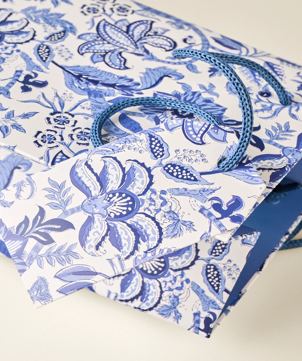 Geschenktüte für Flaschen Multi/Blue - 2