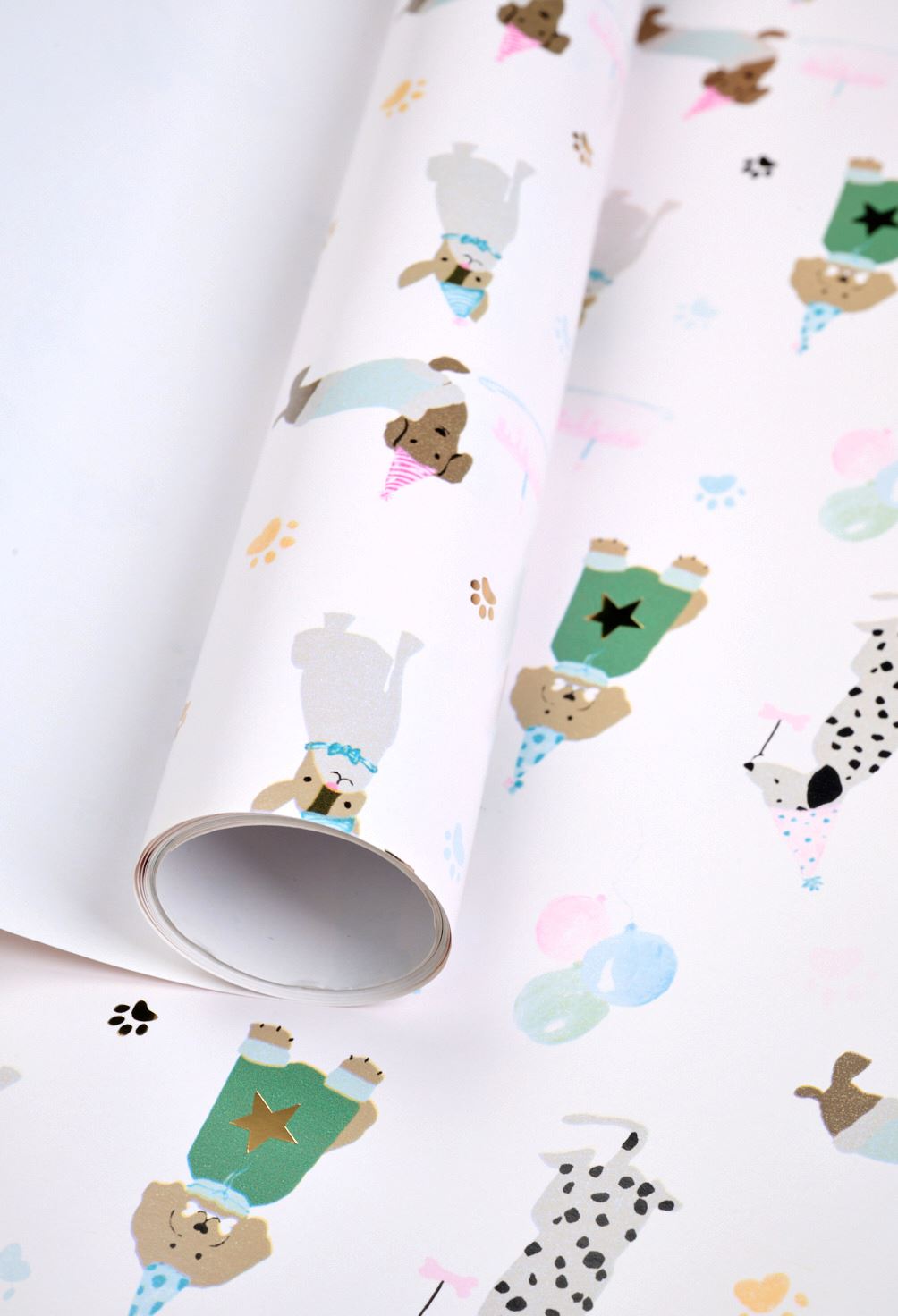 Geschenkpapier Multi/Weiß - 2