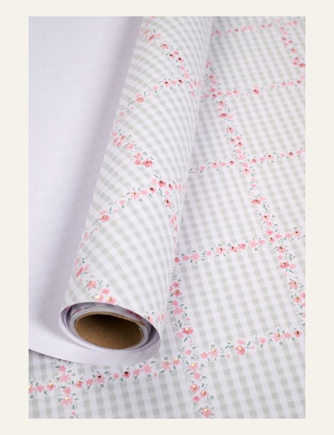 Geschenkpapier Multi/Pink - 2