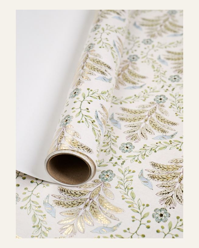 Geschenkpapier Multi/Blue - 70cm x 3m Multi/Blue - 1