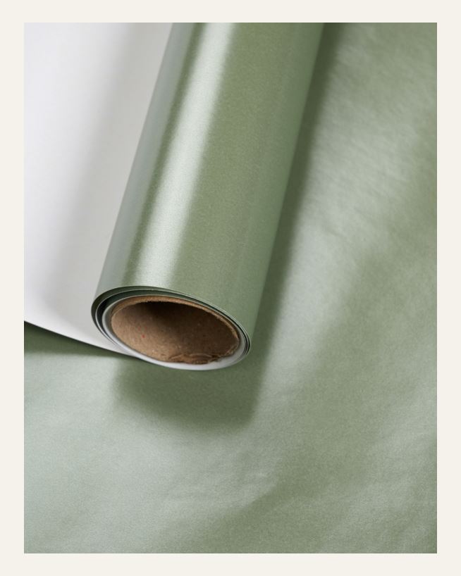 Geschenkpapier Grün - 70cm x 3m Grün - 1