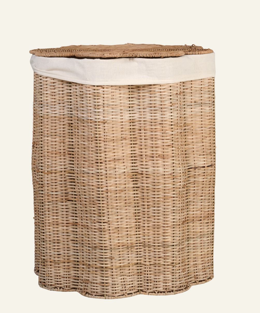 Wäschekorb Natur - 45x55 cm Natur - 1