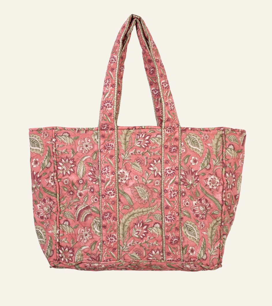 Kleine Tragetasche Multi/Pink - 30x40 cm Multi/Pink - 1