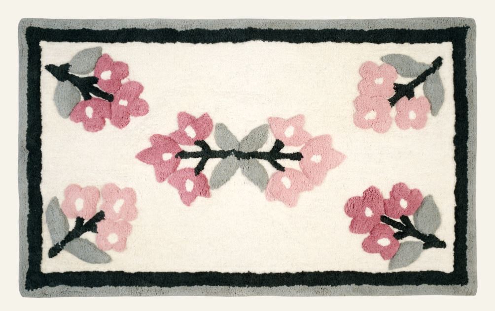 Badematte Multi/Pink - 55x90 cm Multi/Pink - 1