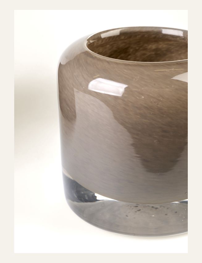Teelichthalter Taupe - 2