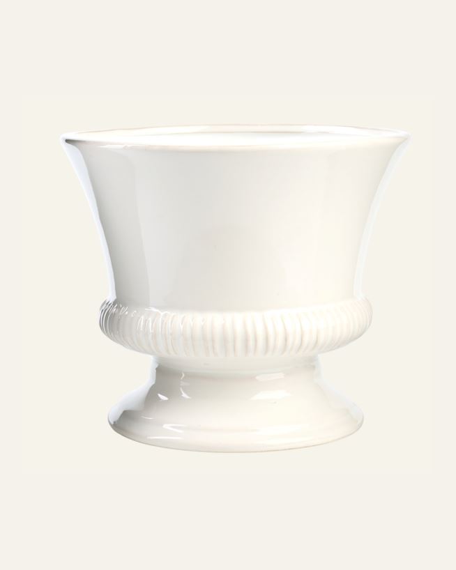 Blumentopf Weiß - 20x20x17 cm Weiß - 1
