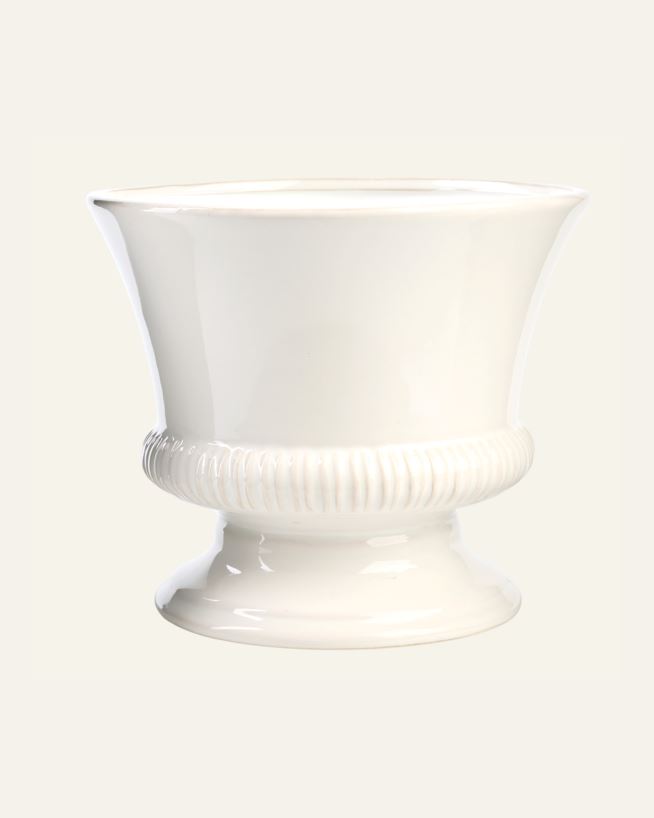 Blumentopf Weiß - 20x20x17 cm Weiß - 1