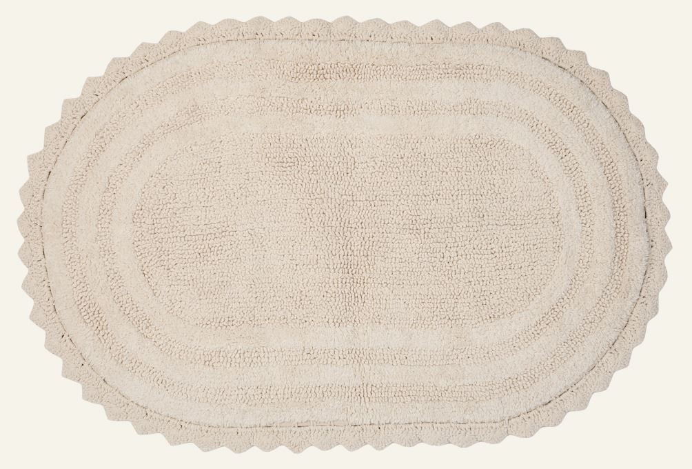 Badematte Offwhite - 50x80 cm Offwhite - 1